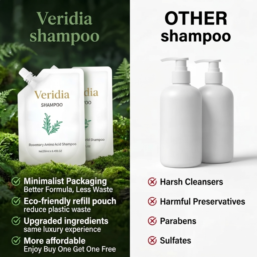 Revitalizing Hair Growth Shampoo - Thicker, Stronger Hair（Veridia）